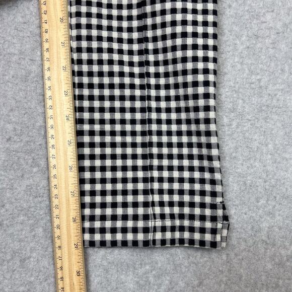 Scotch & Soda Pants Women's Size XL Aloha Hula Trouser High Rise Gingham Check - Picture 10 of 15